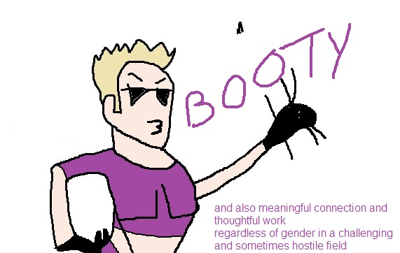 I think mr marvel hawkeye is maybe the best thing I have ever drawn?!